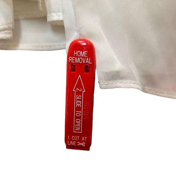 Social Bridesmaids Strapless NU-Georgette Dress Ivory 8174BL Women's 16 NWT - Picture 9 of 10